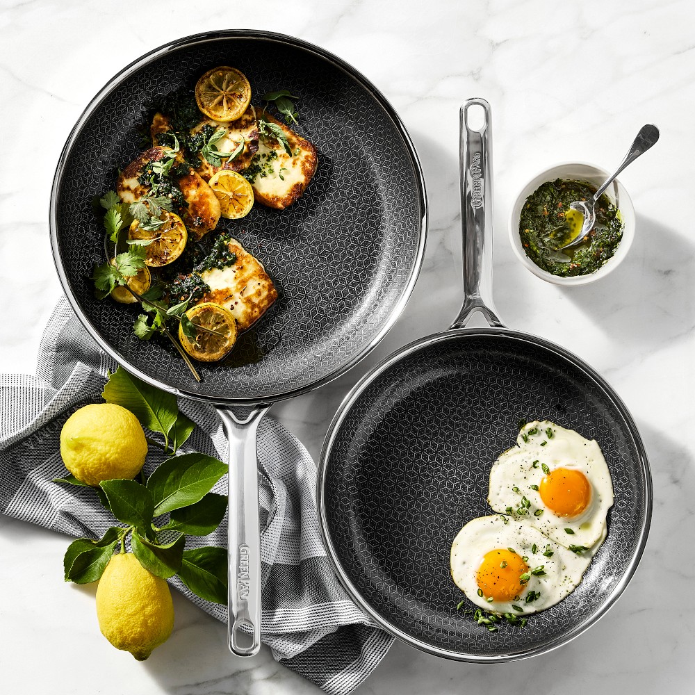 GreenPan™ Spectra Thermobond Hybrid Ceramic Nonstick Fry Pan Set, 10