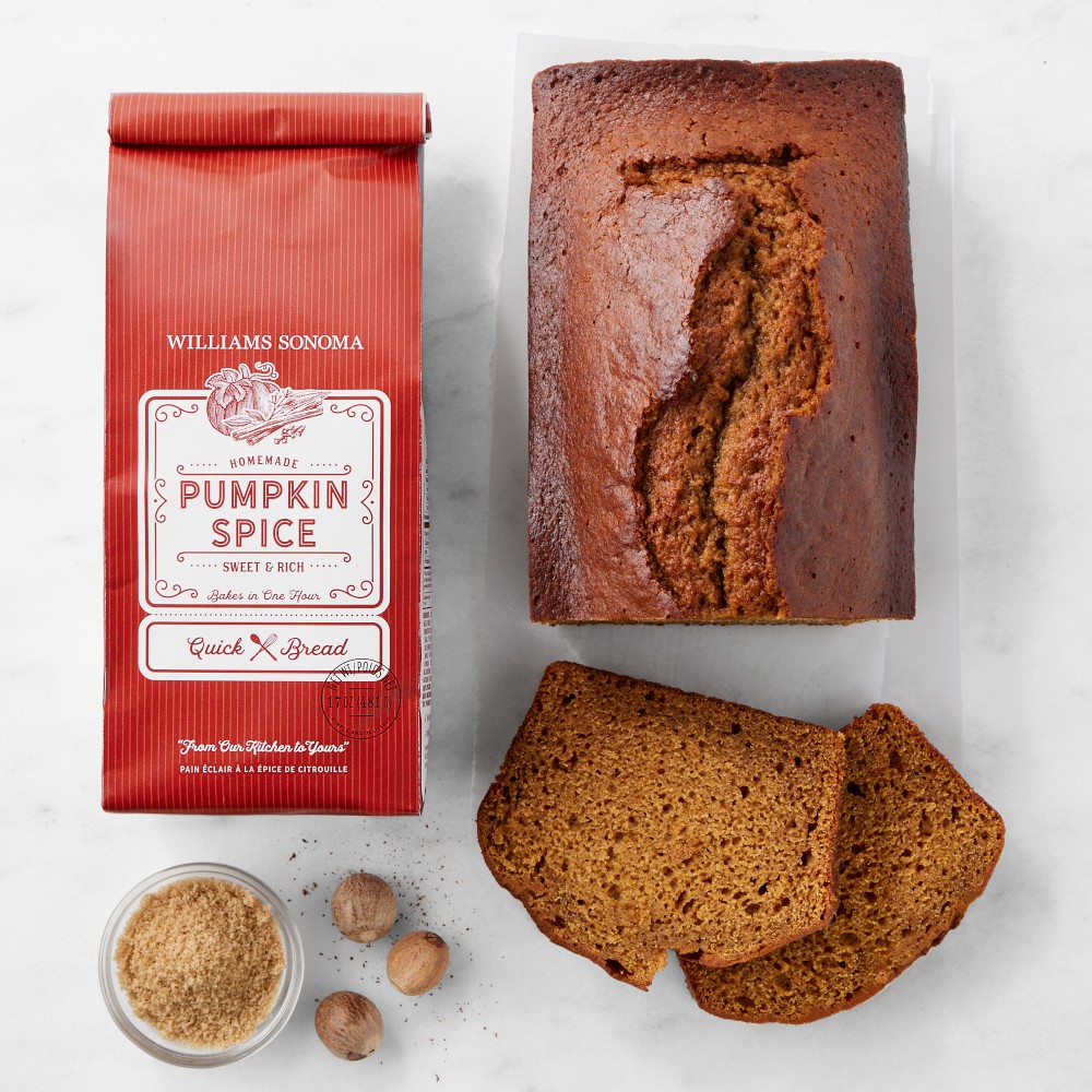 Williams Sonoma Quick Bread Mix, Pumpkin Spice