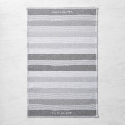 Williams Sonoma Logo Stripe Towels, Set of 4
