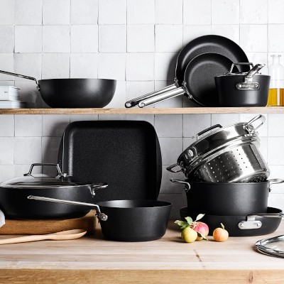 SCANPAN® TechnIQ Nonstick Braiser Saute Pan, 6-Qt.