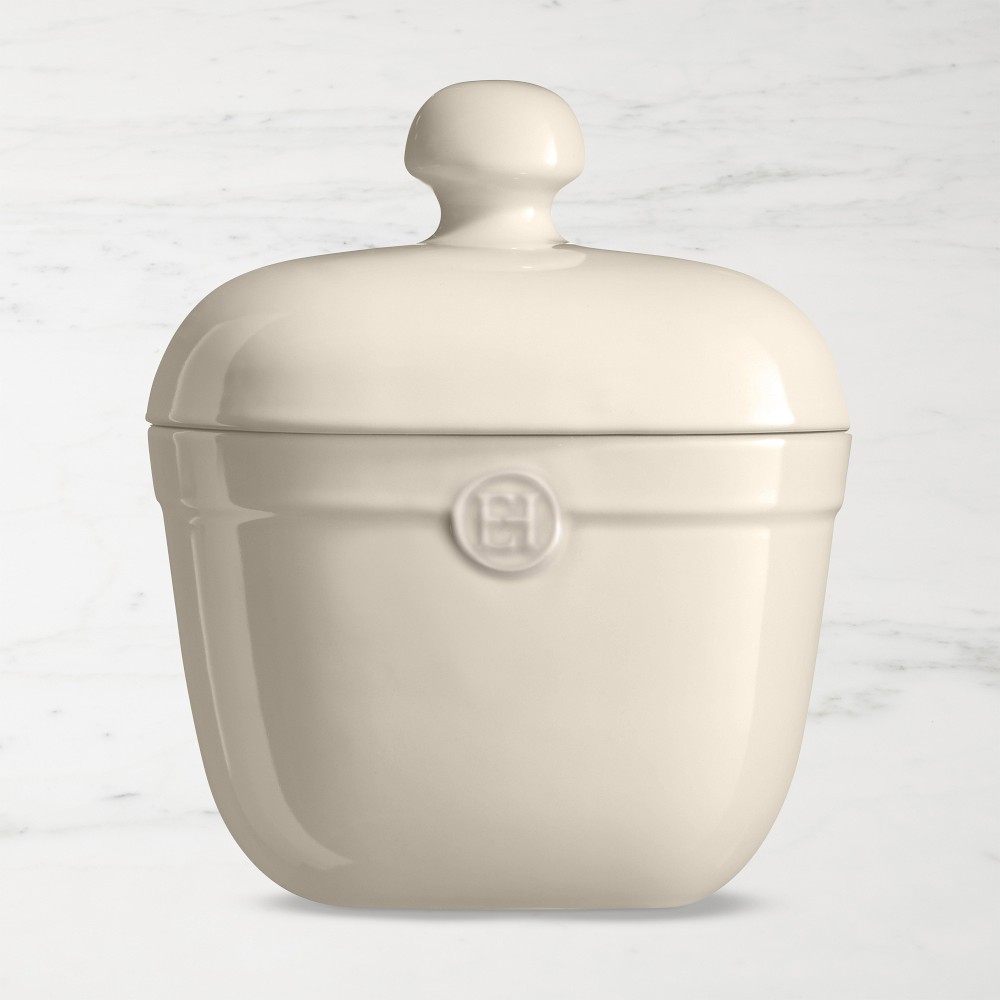 Emile Henry French Ceramic Cookie Jar