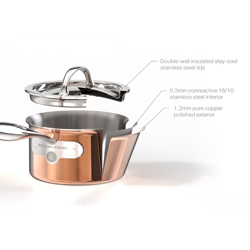 Williams Sonoma Thermo-Clad™ Copper Covered Essential Pan