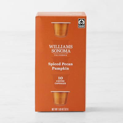 Williams Sonoma Coffee Capsules, Spiced Pecan Pumpkin