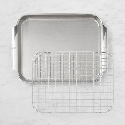 Hestan OvenBond Stainless-Steel Medium Sheet Pan with Cooling Rack