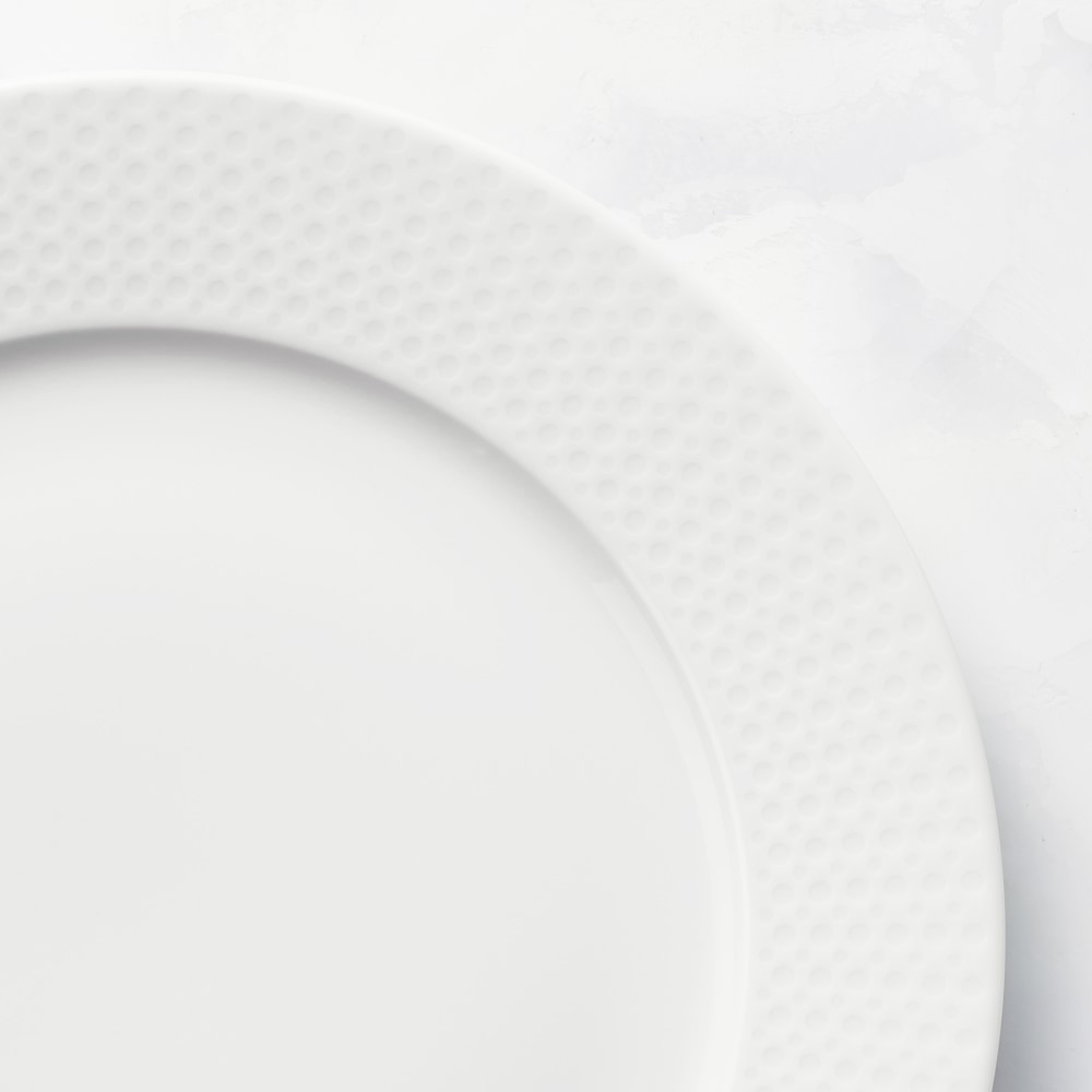 Pillivuyt Perle Porcelain Bread & Butter Plates, Set of 4
