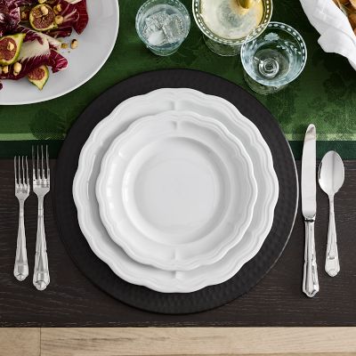 Pillivuyt Queen Anne Porcelain Salad Plates, Set of 4