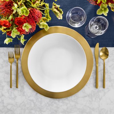 Pillivuyt Coupe Porcelain Dinner Plates