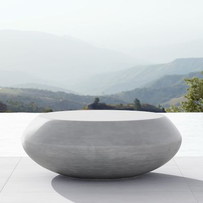 Bluff Outdoor Round Coffee Table (48
