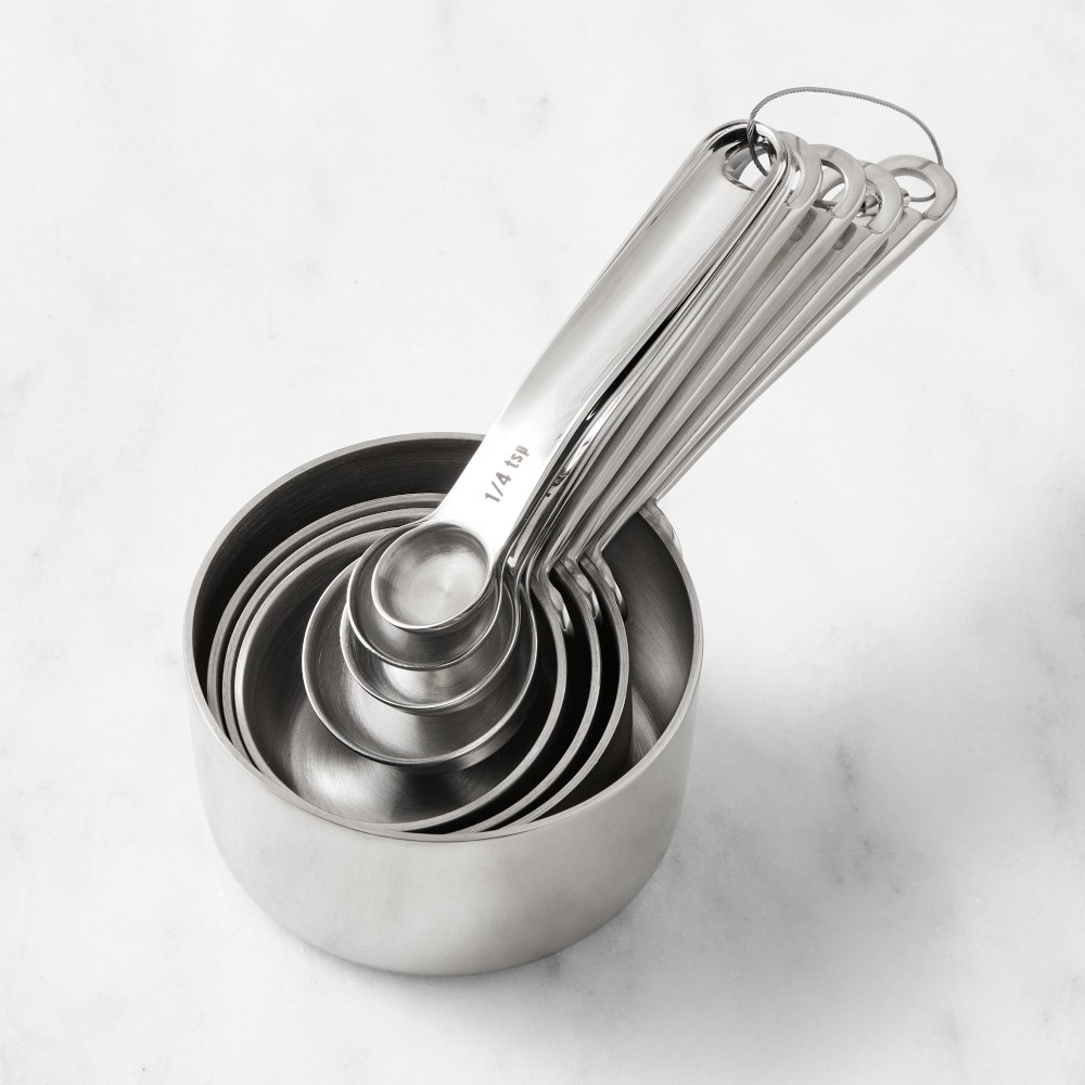 Williams Sonoma Signature Measuring Cups & Spoon Boxed Set