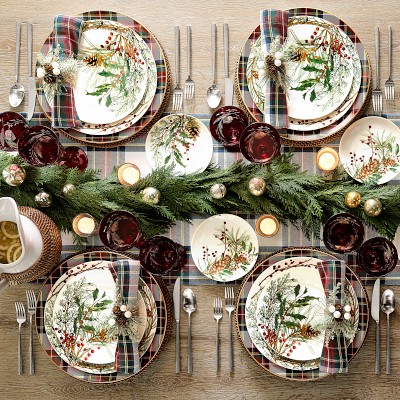 Stewart Plaid Napkins, Set of 4
