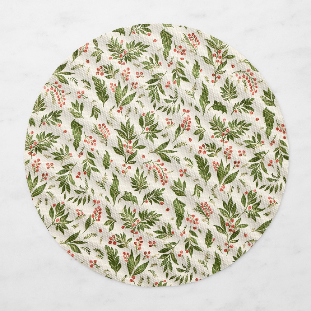 Chilewich Round Noel Placemats