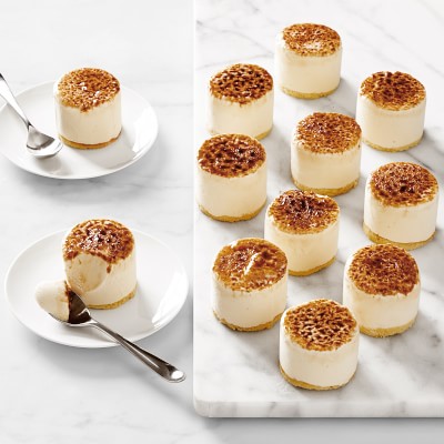 Crème Brûlée Mini Ice Cream Cakes, Set of 12