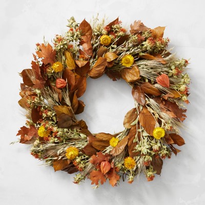 Autumn Splendor Live Wreath
