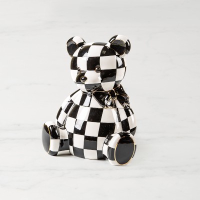 MacKenzie-Childs Courtly Bear Cookie Jar