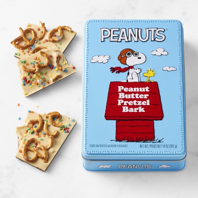 PEANUTS™ x Williams Sonoma Peanut Butter Pretzel Bark