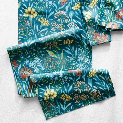 Iznik Floral Napkins, Set of 4
