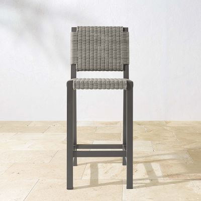 OPEN BOX: Larnaca Metal AWW Bar Stool, Grey