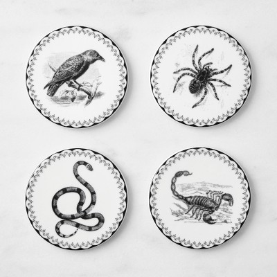 Spooky Soirée Coasters, Set of 4