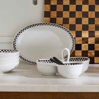MacKenzie-Childs Everyday Stoneware Trio Dipping Bowls