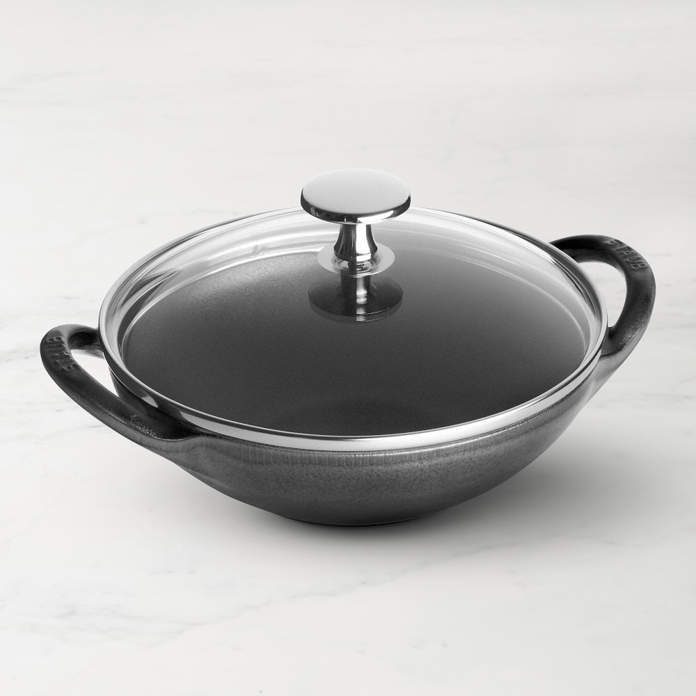 Staub Enameled Cast Iron Mini Wok, 6