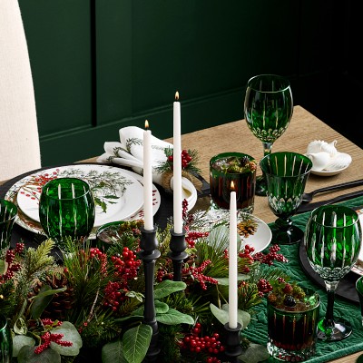 Wilshire Jewel Cut Nick & Nora Glasses, Set of 4