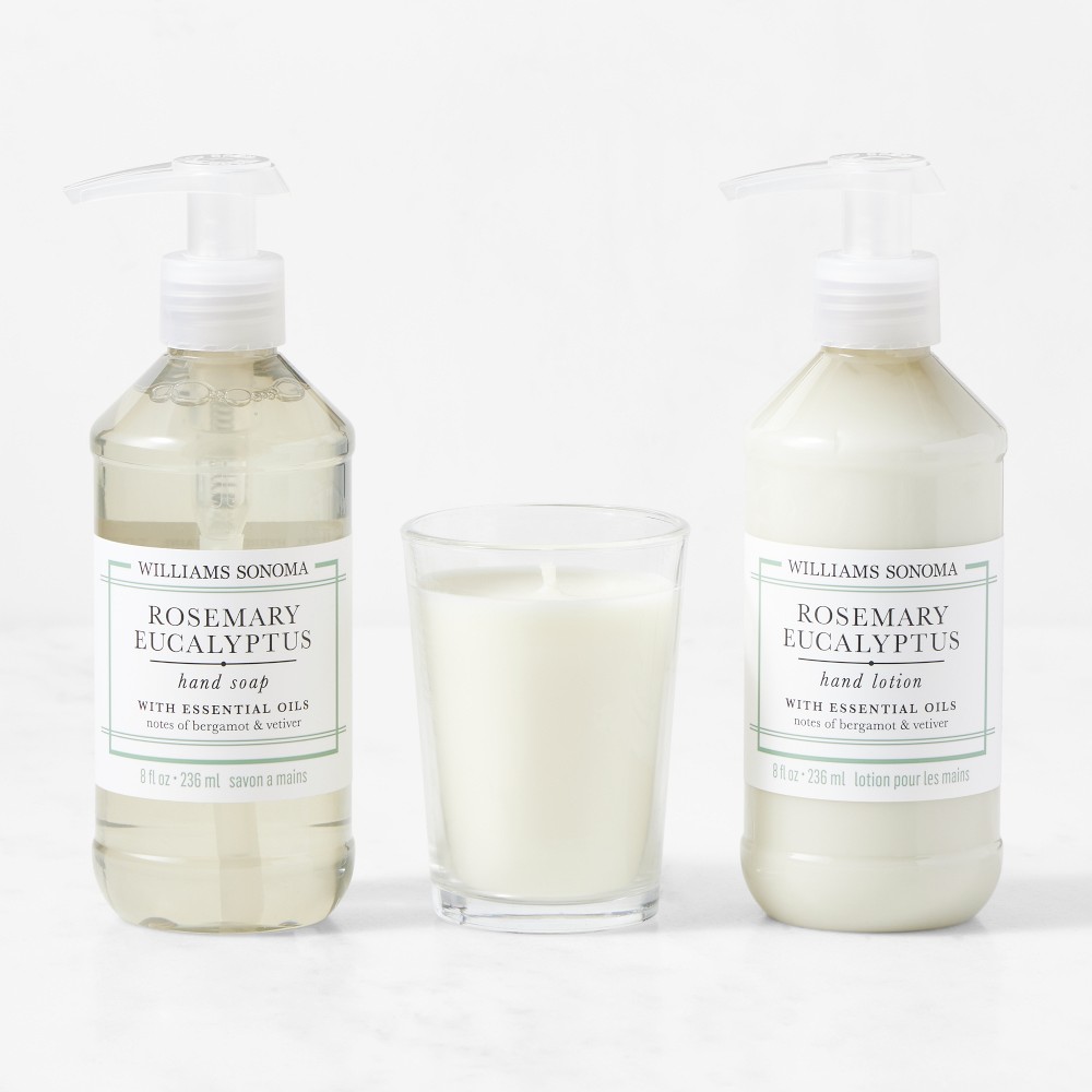 Williams Sonoma Rosemary Eucalyptus Guest Set
