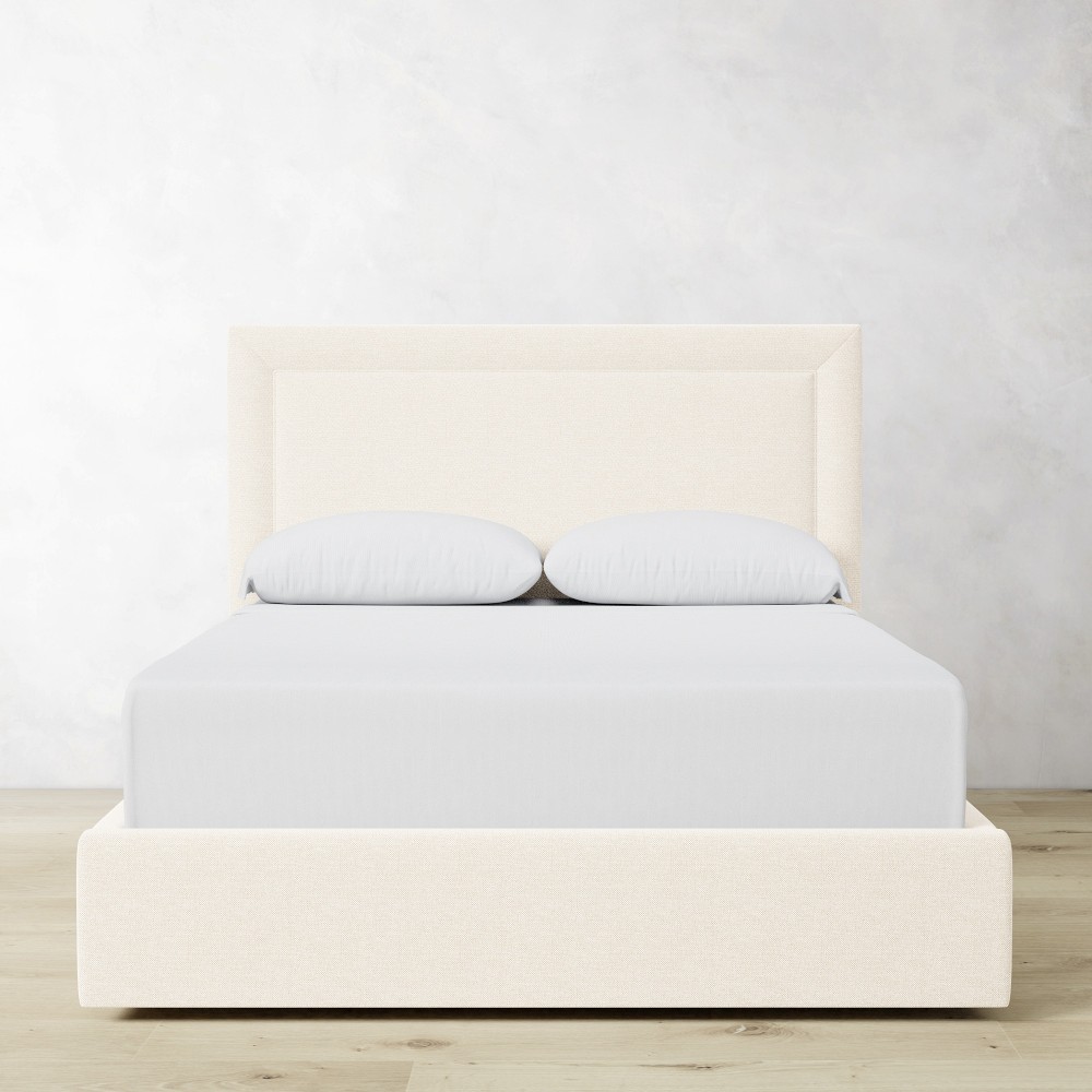 Irving Nontufted Upholstered Storage Bed & Headboard with Welt