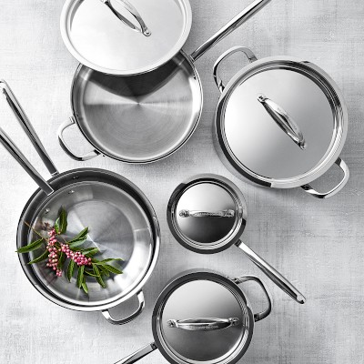 Williams Sonoma Signature Thermo-Clad™ Stainless-Steel 10-Piece Cookware Set