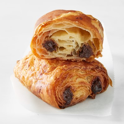 Galaxy Desserts® Ready-to-Bake Mini Plain & Chocolate Croissants, Set of 40