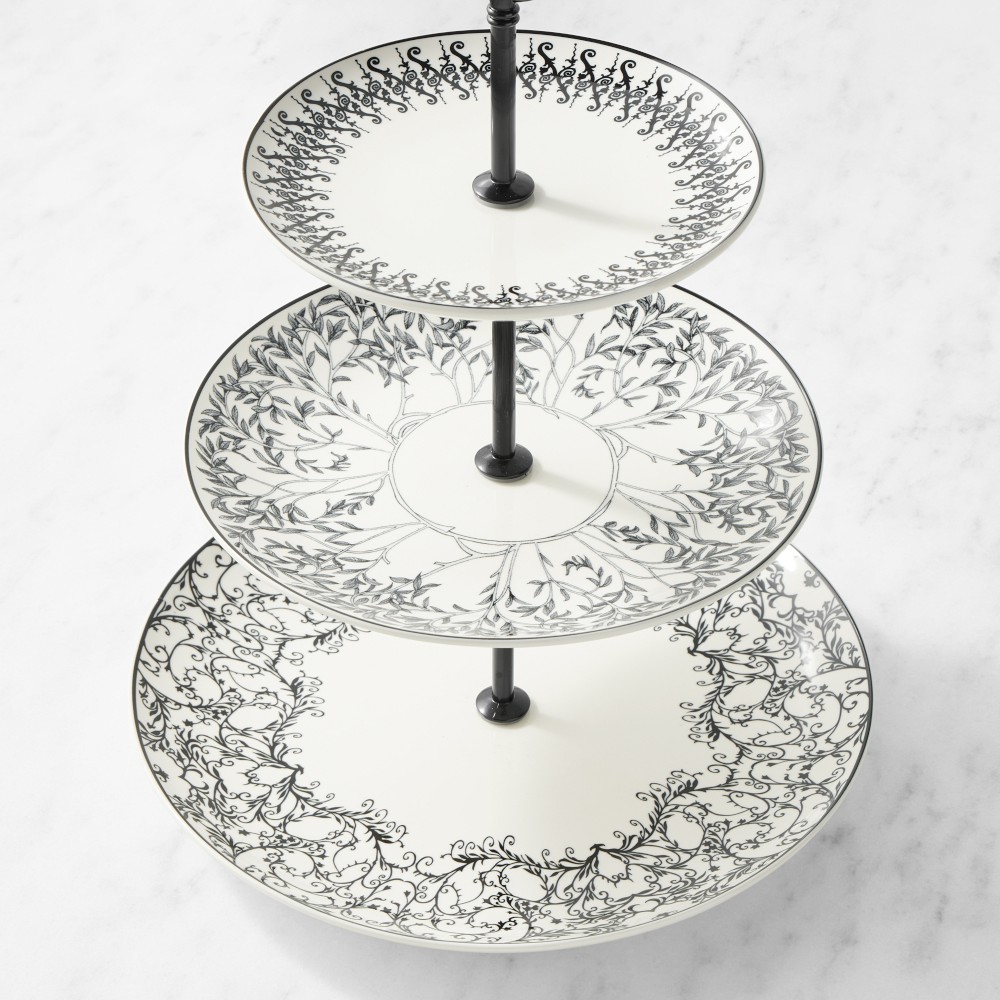Rory Dobner x Williams Sonoma Ink House 3-Tiered Stand