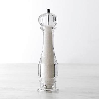 Williams Sonoma Traditional Acrylic Salt & Pepper Mills, 9