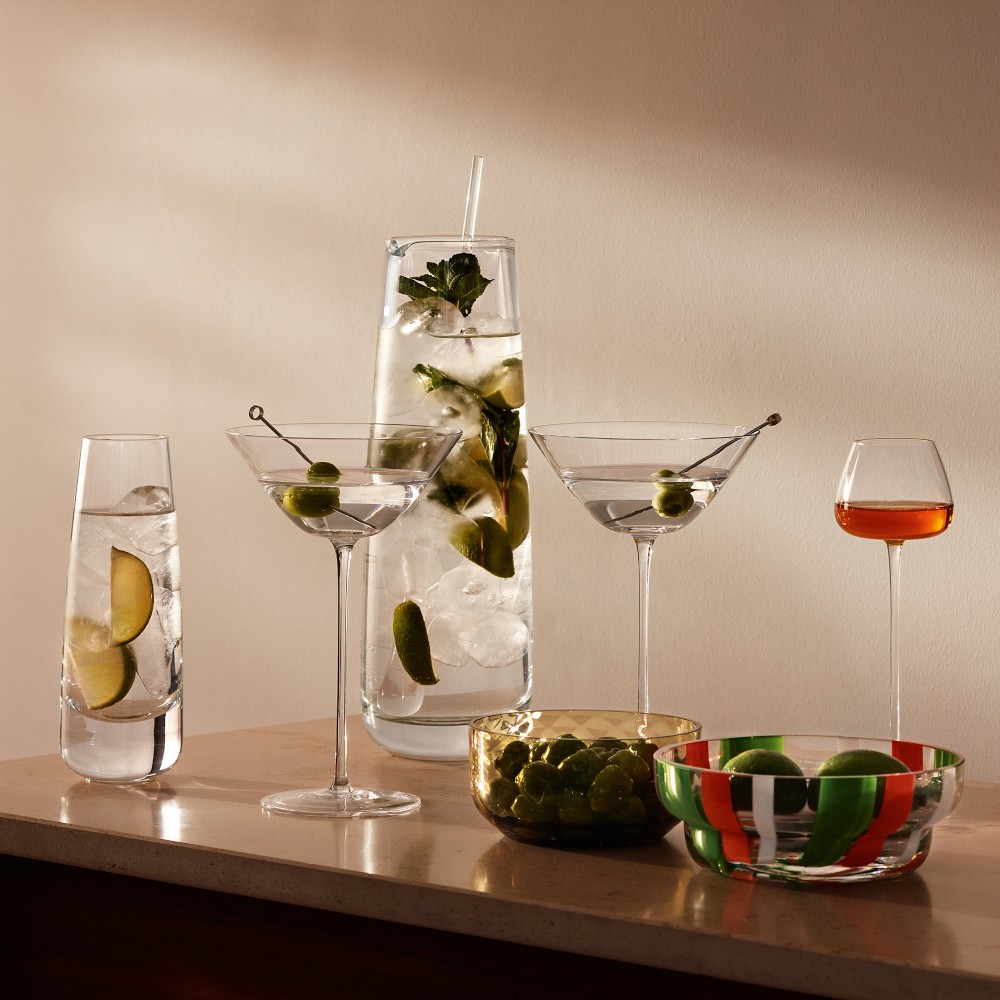 LSA Bar Culture Martini Glasses, Set of 2
