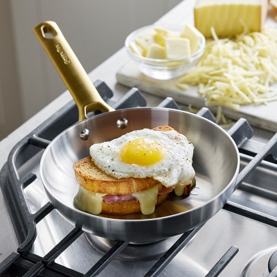 GreenPan™ Reserve Uncoated Stainless-Steel Fry Pan, 8