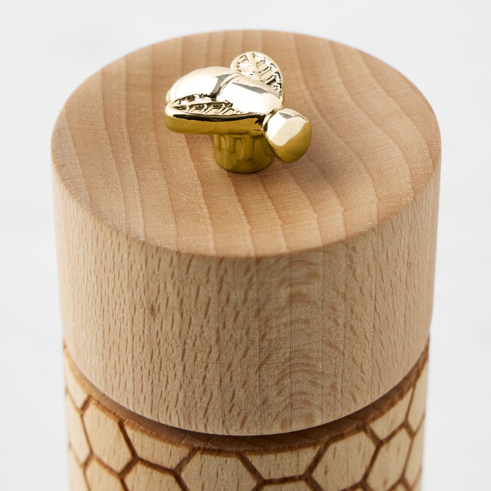 Williams Sonoma Honeycomb Wood Mills Set, 6