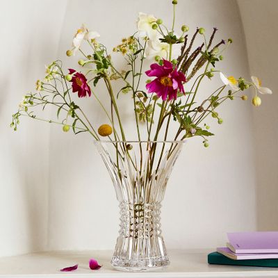 Waterford Lismore Diamond Vase, 8