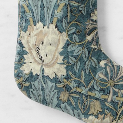 Morris & Co. x Williams Sonoma Home Honeysuckle Tulip Stocking