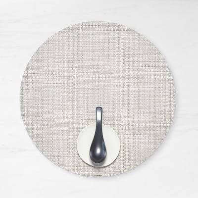 Chilewich Basketweave Round Placemats