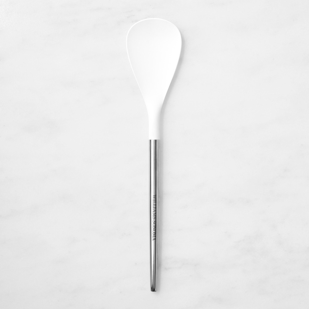 Williams Sonoma Stainless-Steel Silicone Paddle Spoon