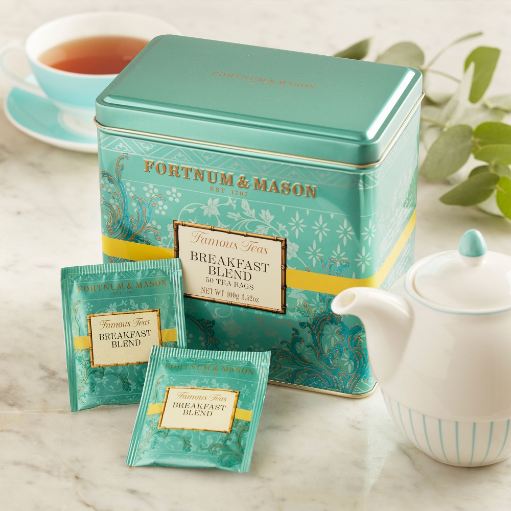 Fortnum & Mason Breakfast Blend Tea Bags, Set of 50