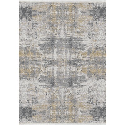 Abstract Hues Hand Knotted Rug, 9' x 12'