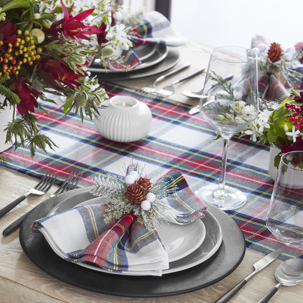 Stewart Plaid Table Runner