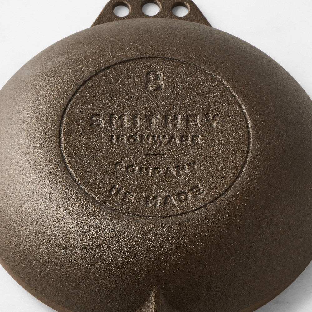 Smithey Seasoned Cast Iron Chef Skillet