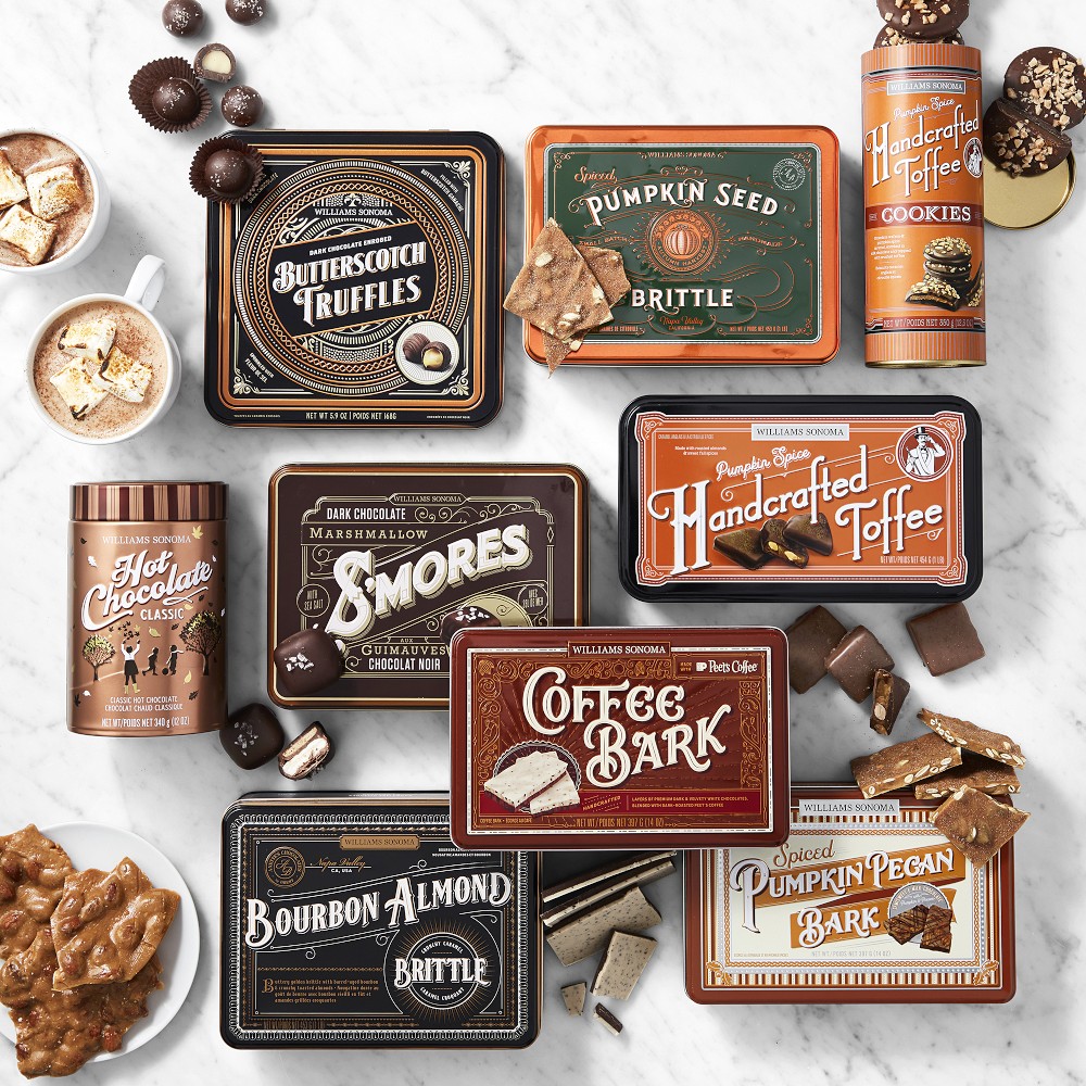Williams Sonoma Pumpkin Spice Toffee Cookies
