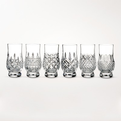 Waterford Lismore Connoisseur Heritage Footed Tumblers, Set of 6