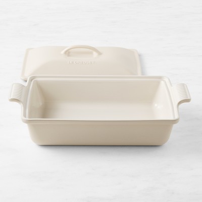 Le Creuset Heritage Stoneware Rectangular Covered Casserole, 4-Qt.