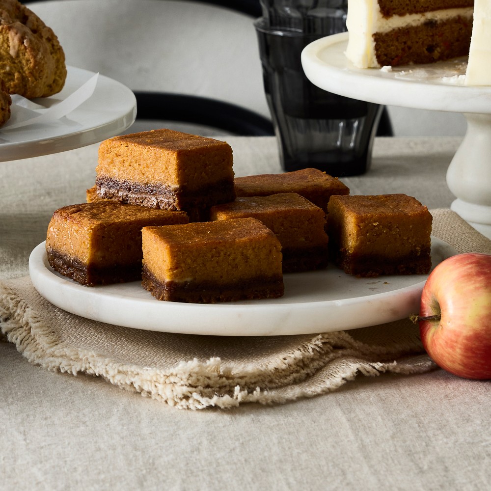 Williams Sonoma Pumpkin Ooey Gooey Bars, Serves 6-8