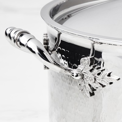 Ruffoni Opus Prima Hammered Stainless Steel 16-Piece Cookware Set