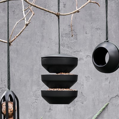 Recycled Birds Hanging Feeder Station