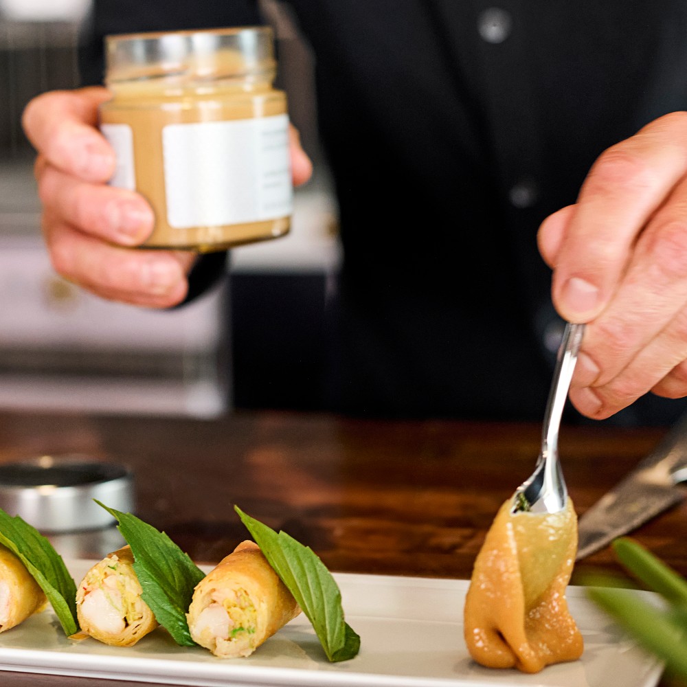 Jean-Georges x Williams Sonoma, Apricot Ginger Mustard