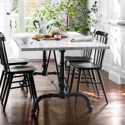 La Coupole Rectangular Iron Bistro Table (72
